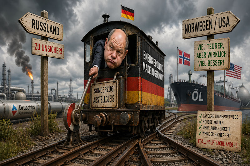 Vom Regen in die Tanker: Deutschlands Meisterklasse im Abhängigkeitswechsel