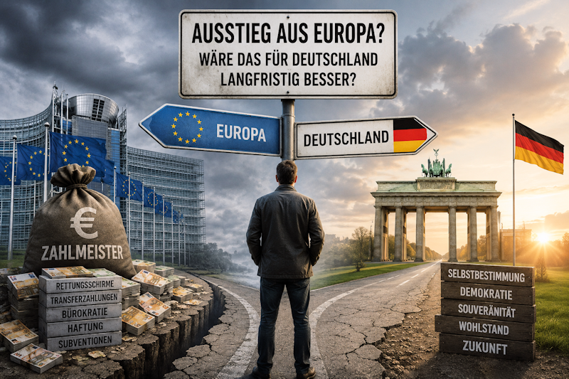 Deutschland als Zahlmeister Europas – und am Ende der Dumme?