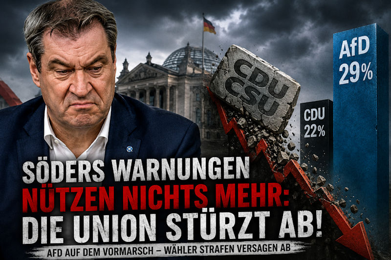 Söders letzter Kampf: Wie die Union an ihrer eigenen Arroganz zerbricht
