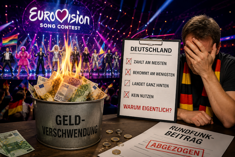 Der große Gebühren-Zirkus: Deutschland zahlt – und verliert beim ESC trotzdem jedes Jahr