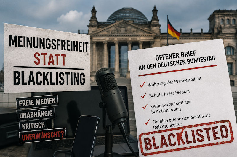 Kritik an möglichem „Blacklisting“ freier Medien sorgt weiterhin für Debatten