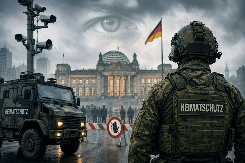 Heimatschutz? Oder Schutz der Regierung vor dem eigenen Volk?