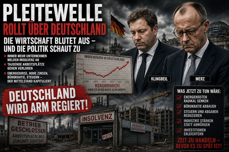 Zukunftsaussichten und Sofortprogramm zur Rettung Deutschlands