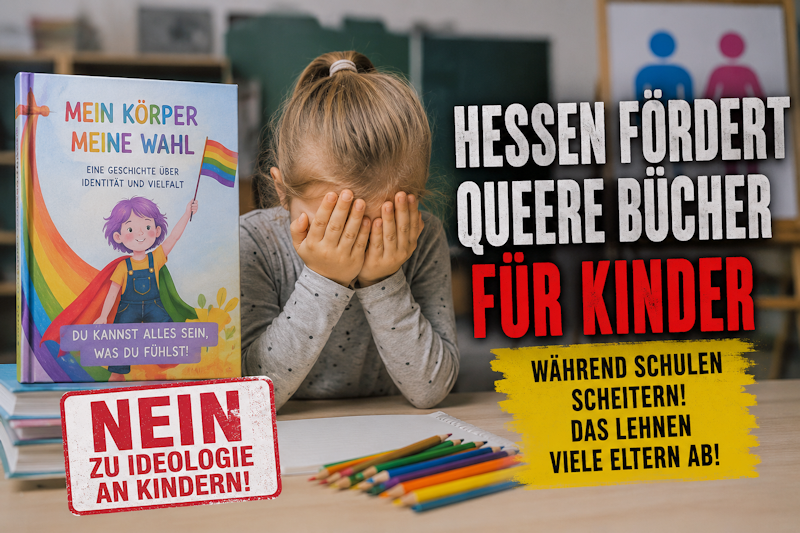 Hessen fördert Queer-Bücher für Kinder – und viele Eltern haben genug
