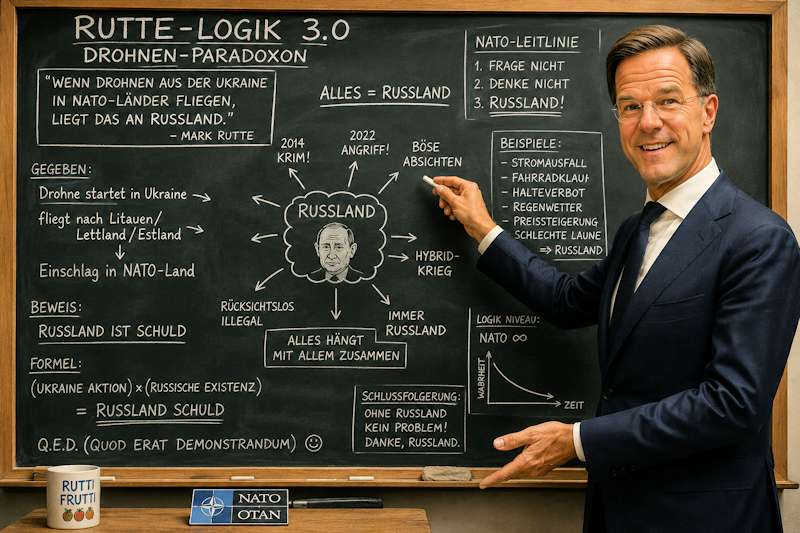 Mark Rutte und die neue NATO-Physik