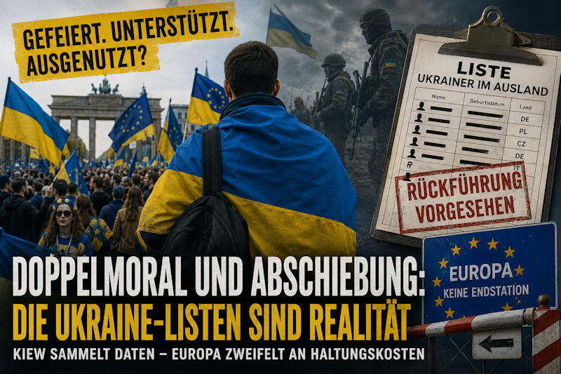Europas Ukraine-Inszenierung bröckelt – und Kiew sammelt bereits Listen