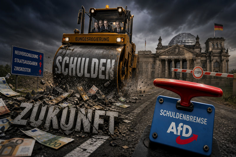 Auf Pump in den Abgrund: Deutschlands gefährlicher Schuldenkurs