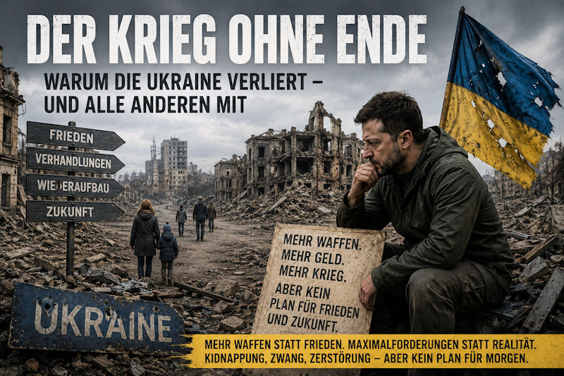 Der Krieg ohne Ende – Warum werden manche Fragen nie gestellt?