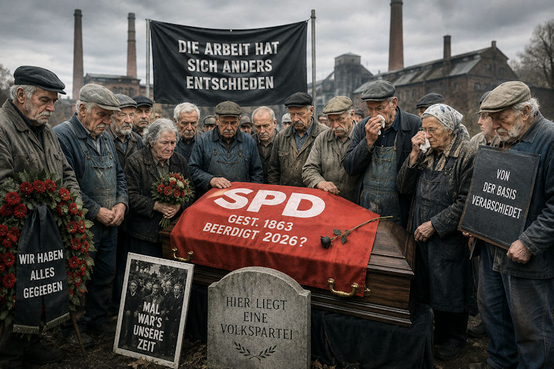 SPD 2026: Der politische Kadaver auf moralischem Kreuzzug