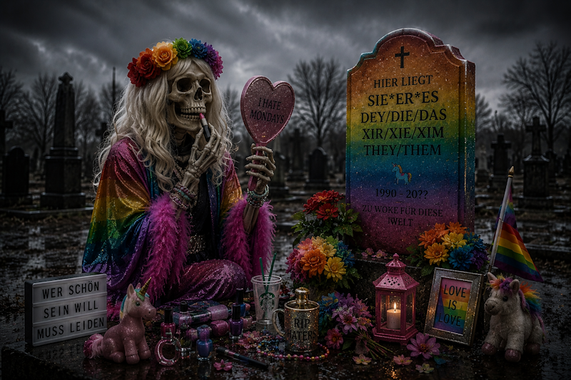 Wenn selbst der Friedhof politisch wird