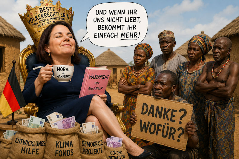 Undank ist der Welt Lohn: Warum Afrika Annalena Baerbock einfach nicht verstanden hat