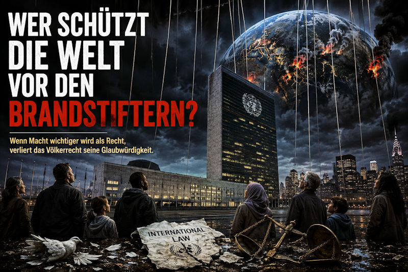 Wer schützt die Welt vor den Brandstiftern?