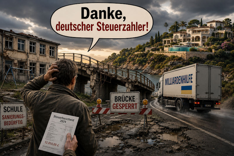 Danke für unser Geld? Nein danke.