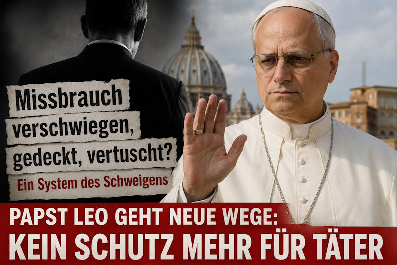 Ein Paukenschlag aus Rom: Papst Leo zieht die Reißleine