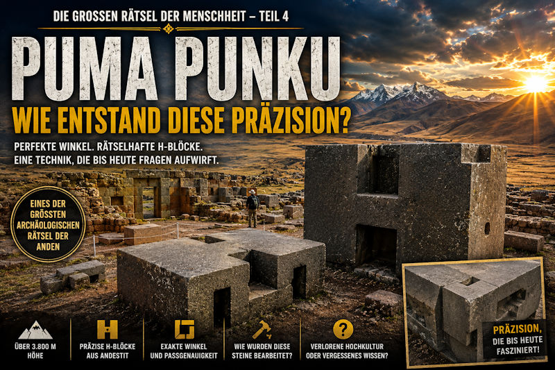 Die großen Rätsel der Menschheit (Teil 4)Puma Punku – Das ungelöste Steinrätsel der Anden