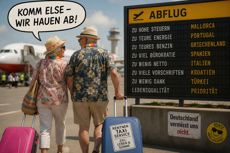 Republikflucht 2.0: Wenn Rentner die Koffer packen