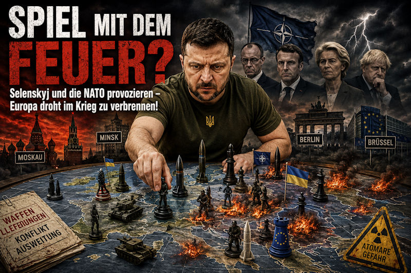 Europa auf dem Weg in die Katastrophe? Die gefährliche Eskalationspolitik von NATO und Selenskyj