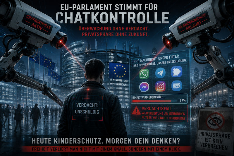Die Diktatur kommt nicht mit Marschmusik. Sie kommt mit Pressemitteilungen.