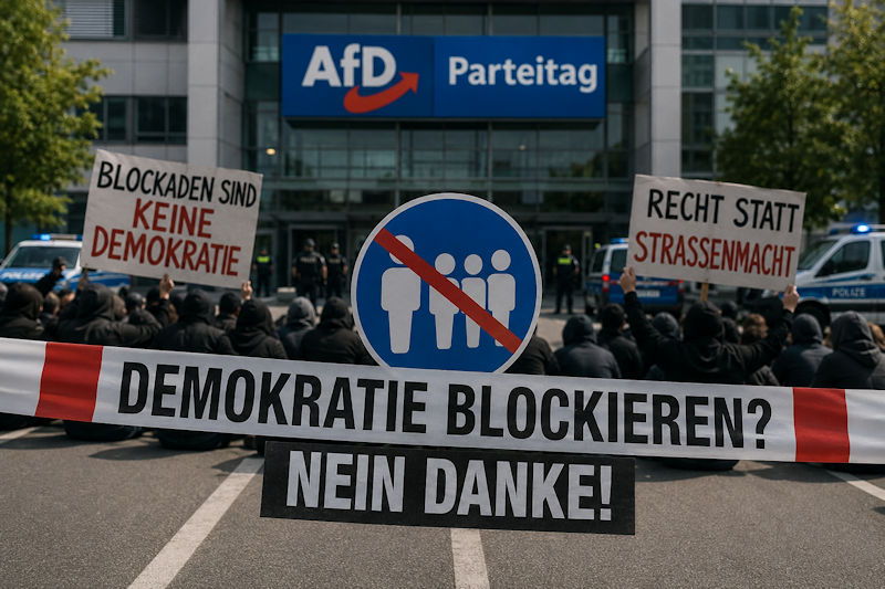 Die wahren Demokratiefeinde stehen vor den Toren