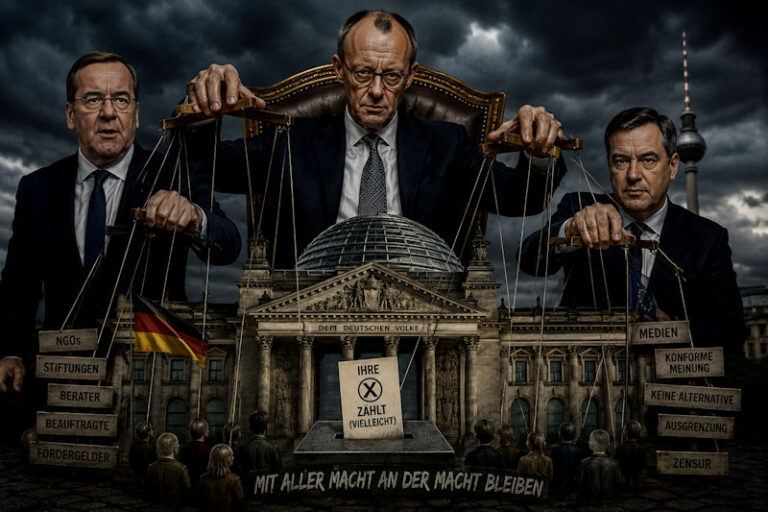 Mit aller Macht an der Macht bleiben