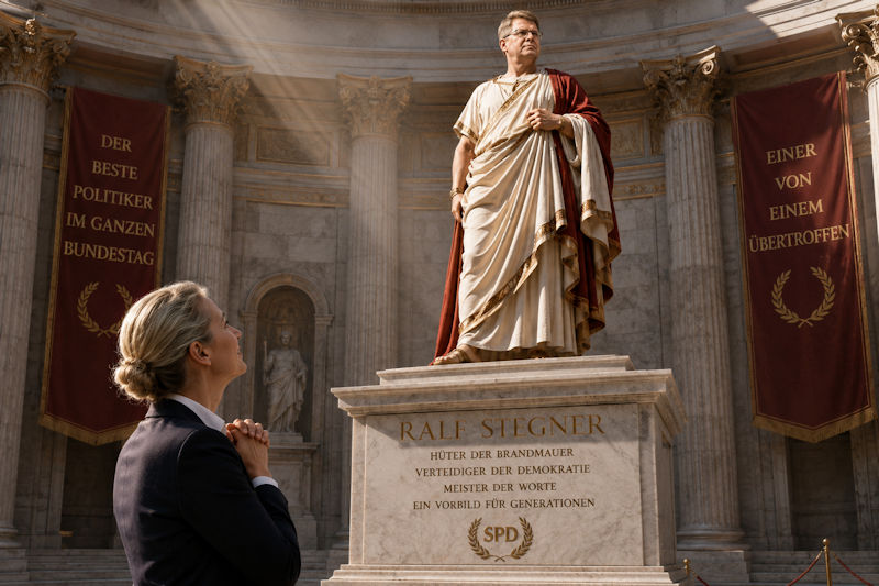 Eine Hommage an den wohl strahlendsten Stern des Deutschen Bundestages