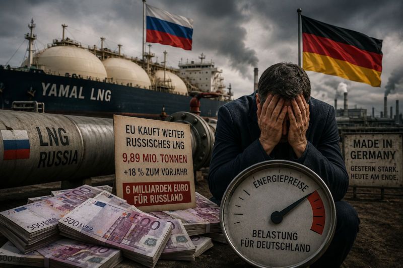 Milliarden für Russland, Ruin für Deutschland. Wer soll diesen Irrsinn noch verstehen?