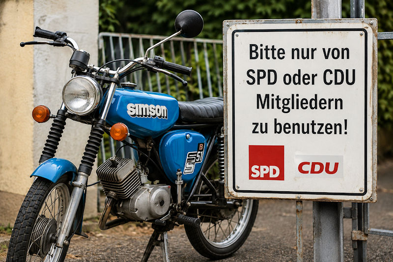 Nach Simson jetzt auch Adidas? Der Gesinnungs-TÜV für Alltagsgegenstände