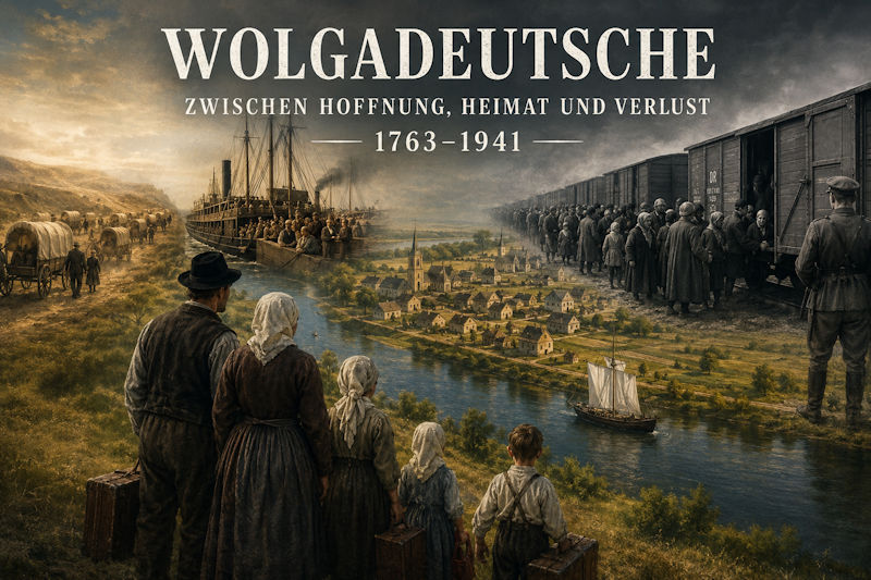 Zwei Jahre Hoffnung, 178 Jahre Heimat, 14 Tage Verlust. Die Geschichte der Wolgadeutschen