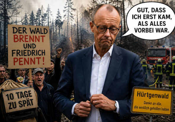 10 Tage zu spät
