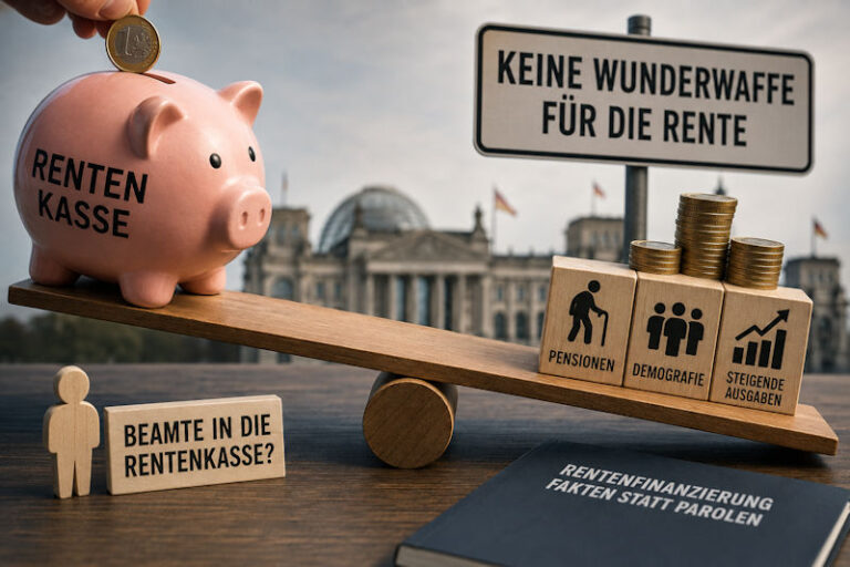 Beamte in die Rentenkasse-k