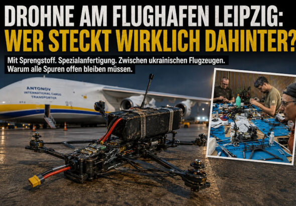 DROHNE IN LEIPZIG
