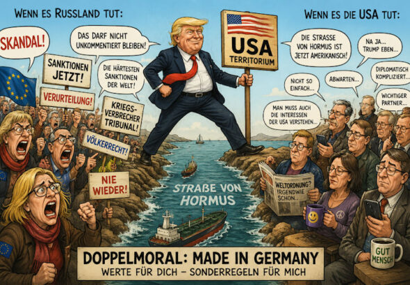 Doppelmoral der Gutmenschen