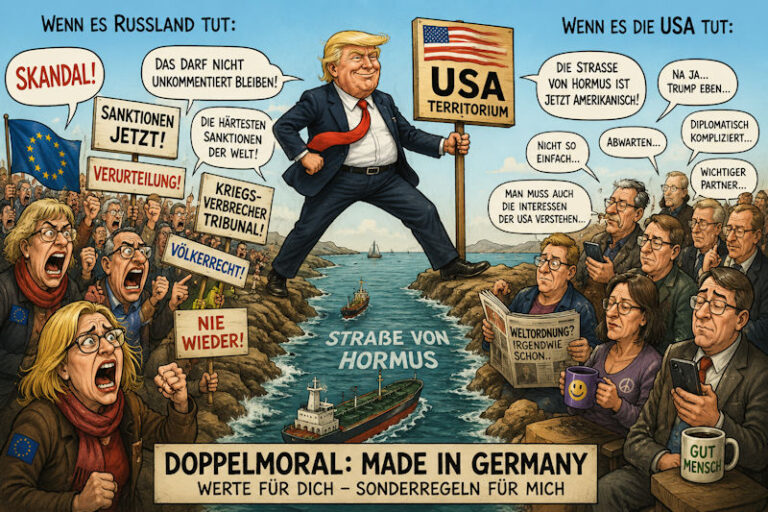 Doppelmoral der Gutmenschen