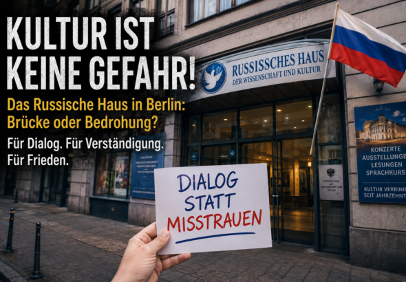 Kultur ist keine Gefahr