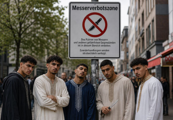 Messerverbotszone 2-k