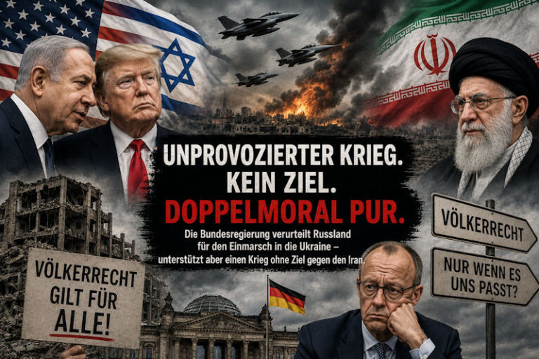 Völkerrecht nur wenn es uns passt-k
