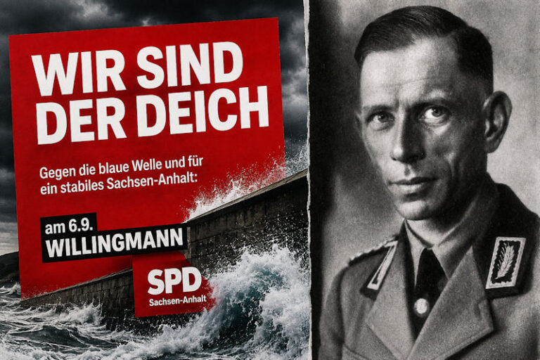Wir sind der Deich
