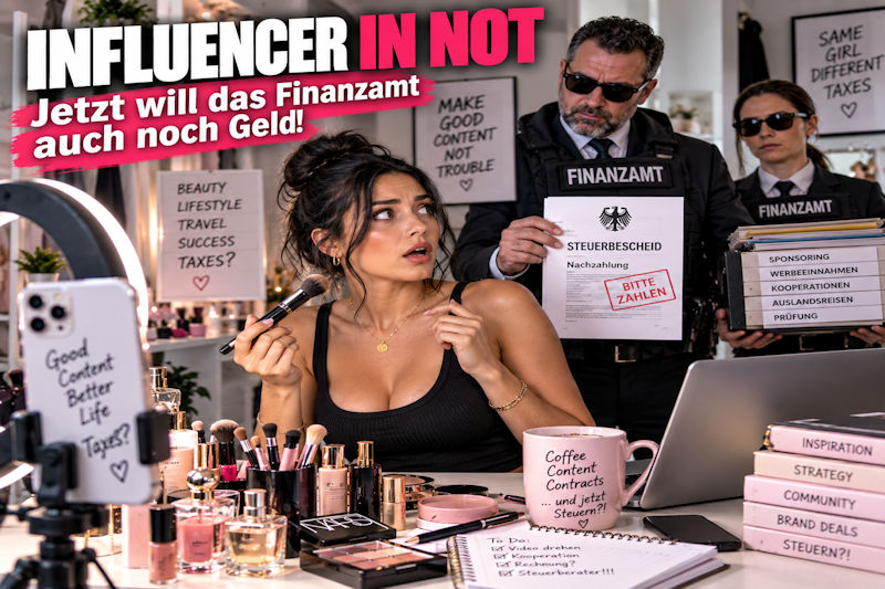 Finanzamt Influencer