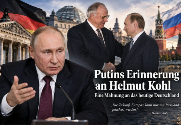 PUTIN UND HELMUT KOHL