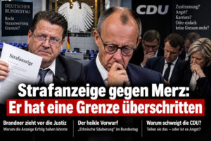 Strafanzeige gegen Merz