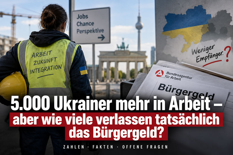 Ukrainer in Arbeit