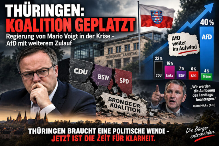 geplatzte Koalition