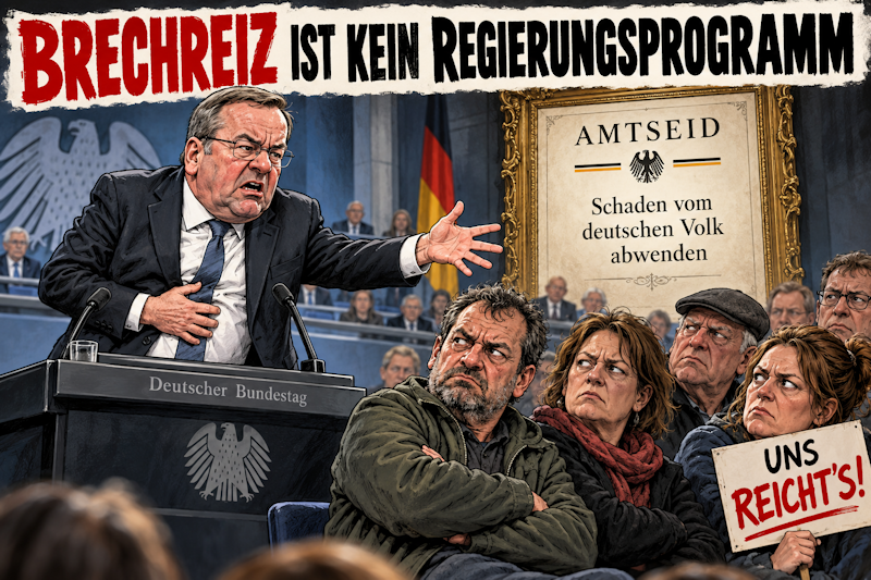 Amtseid und Bürgerfrust
