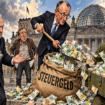 Belege_ Steuergeld und offene Kiste