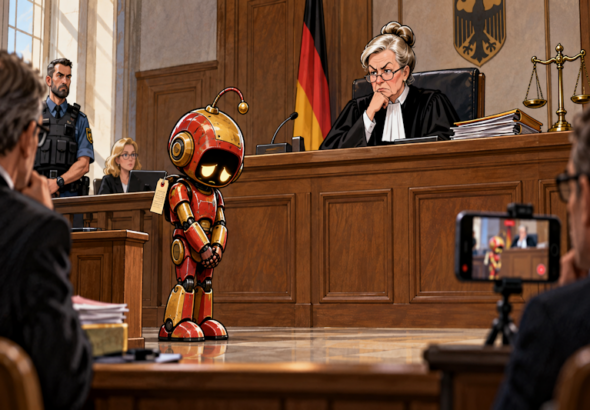 Der reuige Roboter vor Gericht