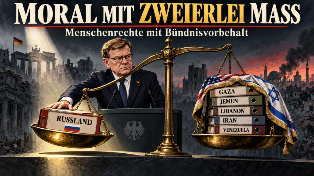Doppelter Maßstab der Diplomatie
