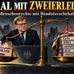 Doppelter Maßstab der Diplomatie