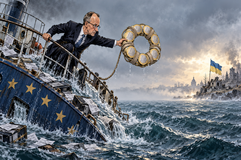 Euro-Rettungsring fürs sinkende Europa