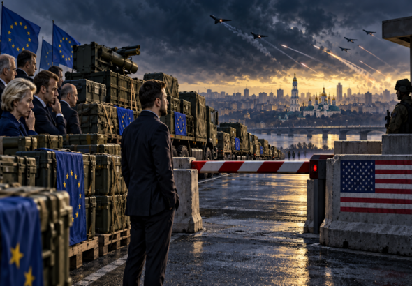 Europäische Hilfe am US-Checkpoint