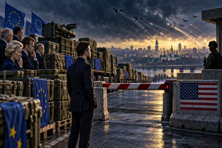 Europäische Hilfe am US-Checkpoint